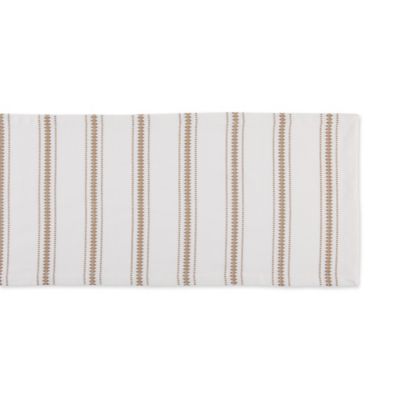 Image showing 3 th DII Zig-Zag Dobby Stable Runneripe Table Runner