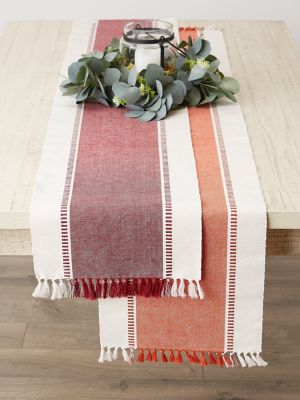 Image showing  Dobby Striped Table Runner