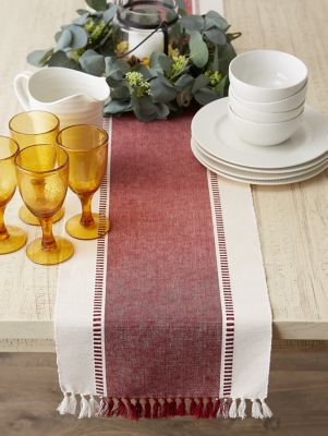Image showing  Dobby Striped Table Runner