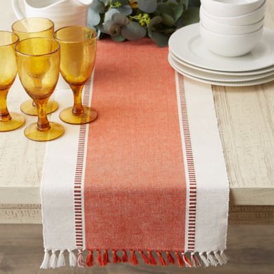 Image showing  Dobby Striped Table Runner