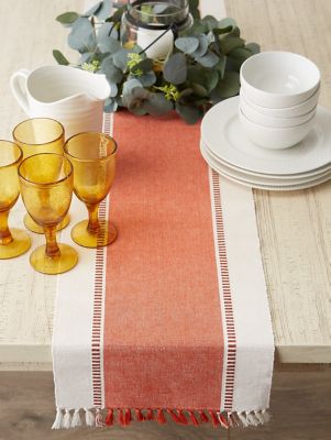 Image showing  Dobby Striped Table Runner
