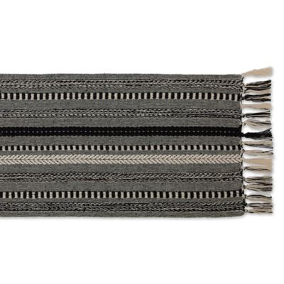 Image showing  Braided Striped Table Runner