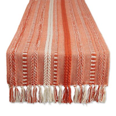 Image showing  Braided Striped Table Runner