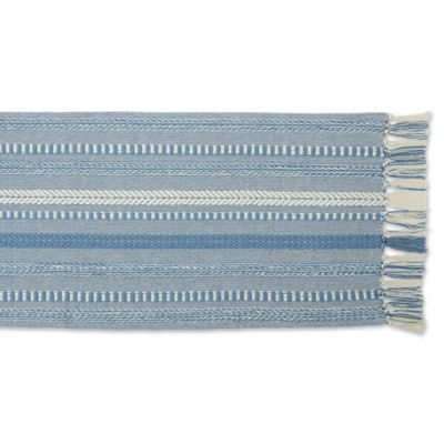 Image showing 1 th DII Braided Striped Table Runner
