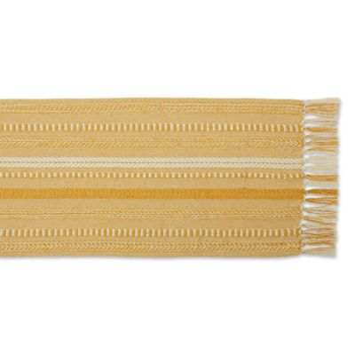 Image showing 2 th DII Braided Striped Table Runner