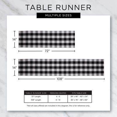 Image showing 3 th DII Braided Striped Table Runner