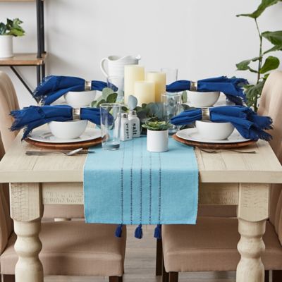 Image showing  Ocean Printed Table Runner, 14 in. x 72 in.
