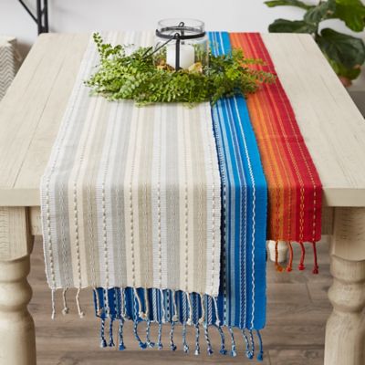 Image showing 9 th DII Tonal Stripe with Fringe, CAMZ12311