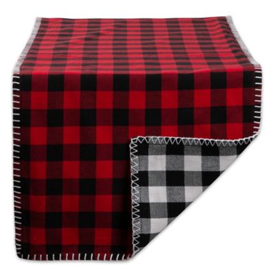 Image showing  Reversible Buffalo Check Tabletop Table Linen