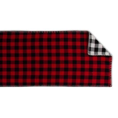 Image showing  Reversible Buffalo Check Tabletop Table Linen