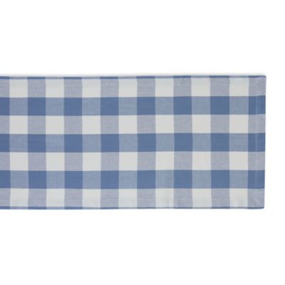 Image showing  Pink Buffalo Check Table Runner, 14 in. x 72 in., For Tables that Seat 4-6 People