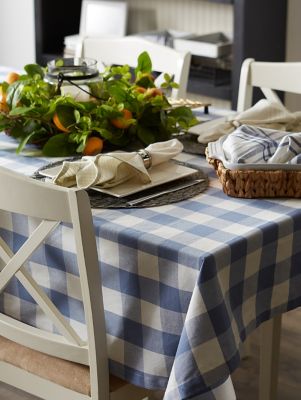 Image showing 3 th DII Pink Buffalo Check Tablecloth