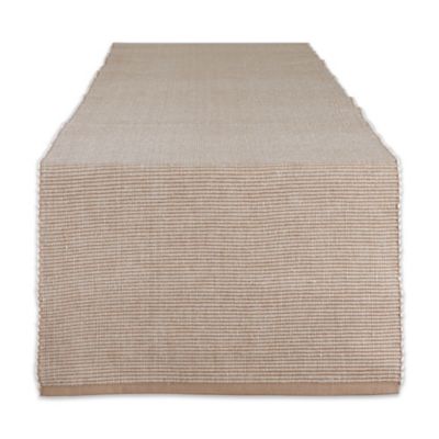 DII 2-Toned Ribbed Table Runner
