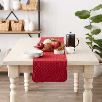 Image showing  Quilted Farmhouse Table Runner