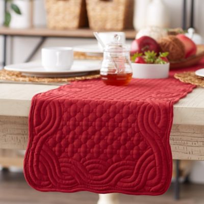 Image showing  Quilted Farmhouse Table Runner