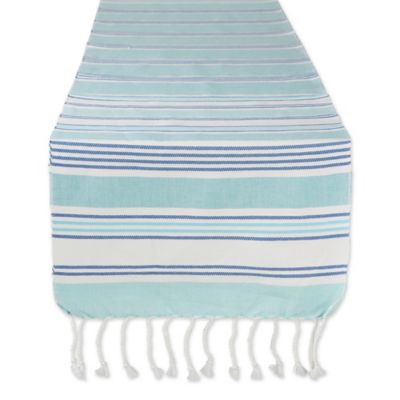 Design Imports Fouta Table Runner, 14 in. x 108 in.