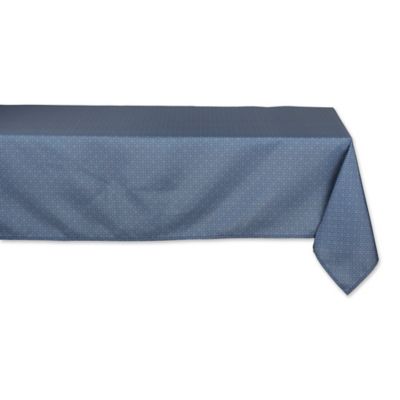 DII French Blue Tonal Tablecloth