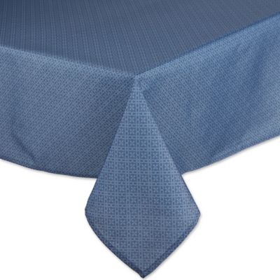 Image showing  French Blue Tonal Tablecloth