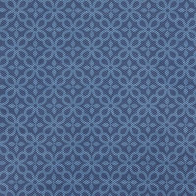 Image showing  French Blue Tonal Zipper Tablecloth, 60 in.