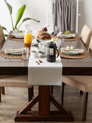 Image showing 10 th DII Ribbed Table Runner