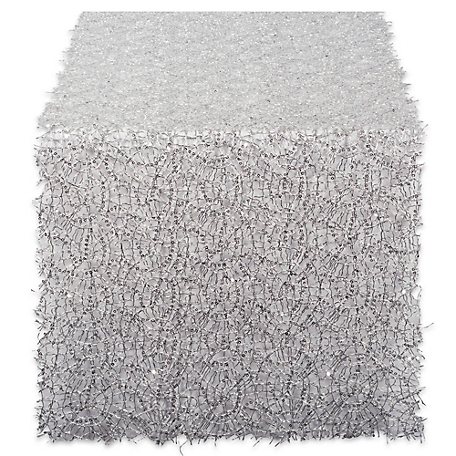 Zingz & Thingz Sequin Mesh Table Runner Roll, 16 in. x 120 in.
