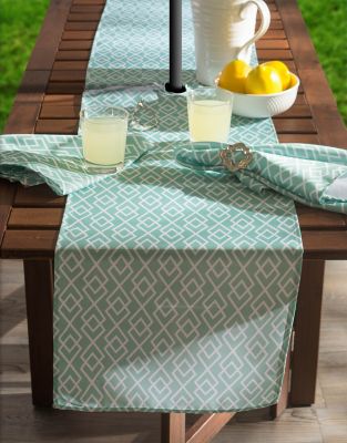 Image showing  Diamond Zipper Table Runner