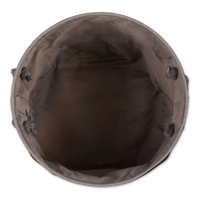 Image showing  Striped with Paw Patch Round Polyester Pet Storage Bin, CAMZ12489