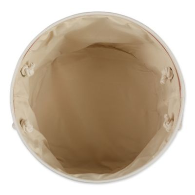 Image showing  Striped with Paw Patch Round Polyester Pet Storage Bin, CAMZ12494