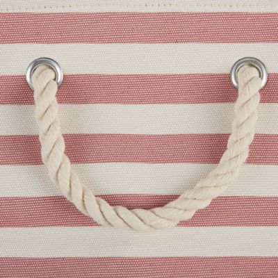 Image showing  Striped with Paw Patch Round Polyester Pet Storage Bin, CAMZ12494