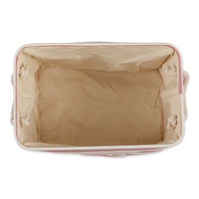 Image showing 2 th Bone Dry Striped with Paw Patch Rectangular Polyester Pet Storage Bin, 15 in. x 18 in. x 18 in.