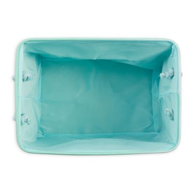 Image showing  Striped with Paw Patch Rectangular Polyester Pet Storage Bin, 15 in. x 18 in. x 18 in.