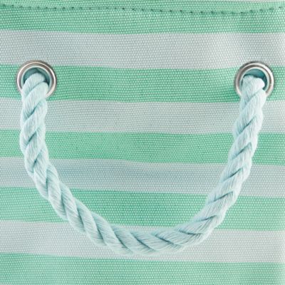 Image showing  Striped with Paw Patch Rectangular Polyester Pet Storage Bin, 15 in. x 18 in. x 18 in.