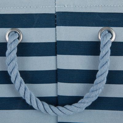 Image showing 3 th Bone Dry Striped with Paw Patch Rectangular Polyester Pet Storage Bin, 15 in. x 18 in. x 18 in.
