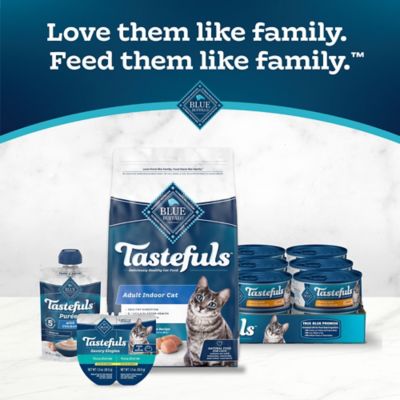 Image showing 8 th Blue Buffalo Tastefuls Natural Pate Wet Cat Food, Chicken Entree 5.5 oz. Can