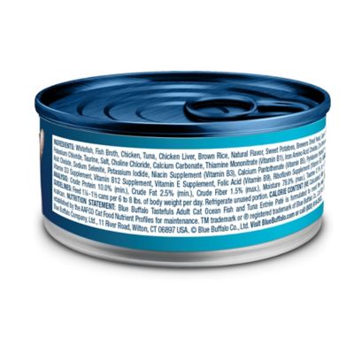 Image showing  Ocean Fish and Tuna Pate Wet Cat Food, 5.5 oz.