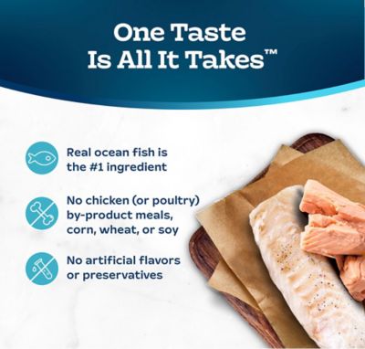 Image showing 5 th Blue Buffalo Tastefuls Ocean Fish and Tuna Pate Wet Cat Food, 5.5 oz.