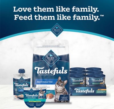 Image showing 8 th Blue Buffalo Tastefuls Ocean Fish and Tuna Pate Wet Cat Food, 5.5 oz.