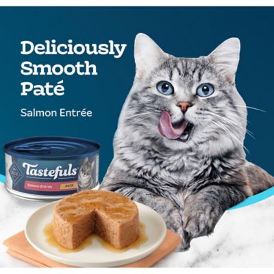 Image showing  Adult Natural Salmon Entree Pate Wet Cat Food, 5.5 oz.