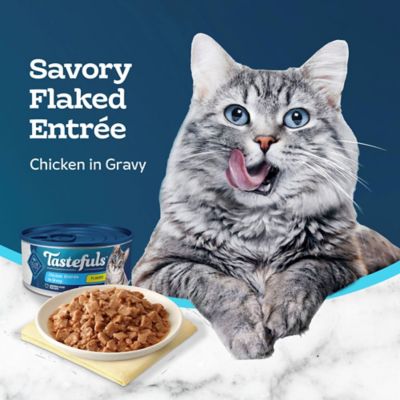 Image showing  Flaked Chicken in Gravy Wet Cat Food, 5.5 oz.