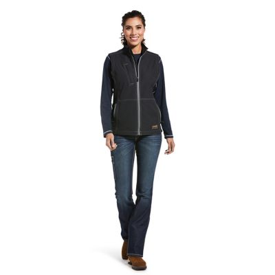 Image showing  Women's Rebar Stretch Canvas Softshell Work Vest