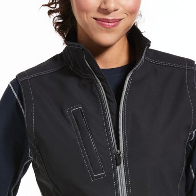 Image showing  Women's Rebar Stretch Canvas Softshell Work Vest