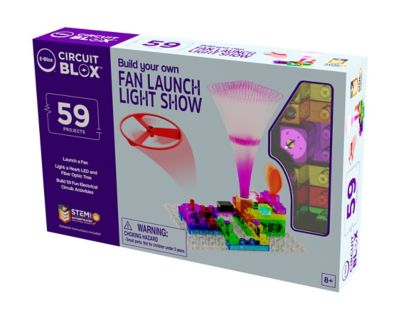 E-Blox Build Your Own Fan Launch Light Show Building Blocks, For Ages 8 ...