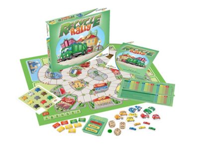 Image showing  Recycle Rally Game, 3-5 Players, For Ages 7+