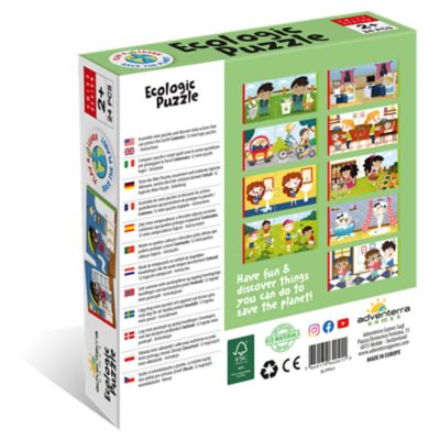 Image showing  Respect the Earth Ecologic Puzzle Game