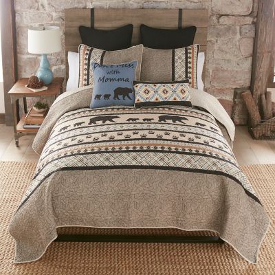 Donna Sharp Momma Bear Bedding Collection, Brushed Polyester Fabric