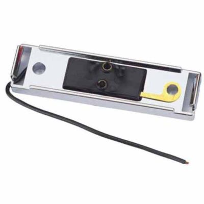 Image showing  4 in. 12V Rectangular Sealed LED Running Board Light, Red