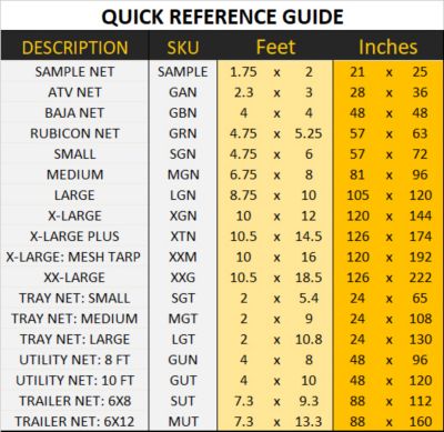 Image showing 7 th Gladiator 81 in. x 96 in. Heavy-Duty Certified Adjustable Cargo Net, Medium