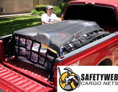 Image showing  57 in. x 72 in. SafetyWeb Adjustable Cargo Net, Small