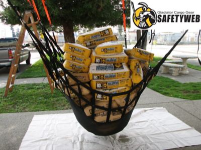 Image showing  81 in. x 96 in. SafetyWeb Adjustable Cargo Net, Medium