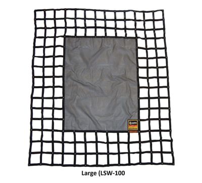 Gladiator Adjustable Cargo Net, Large, Heavy-Duty, Certified